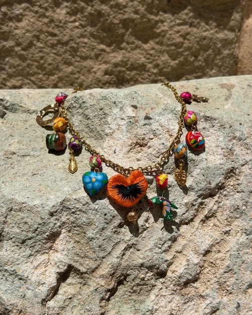 Collar Pensamiento ROJA ROGELIA