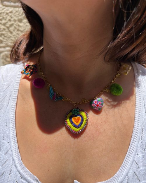 Collar milagrito ROJA ROGELIA