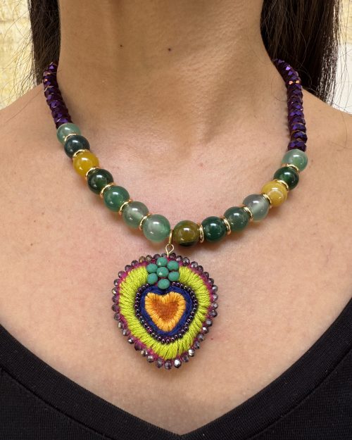 Collar milagrito ROJA ROGELIA