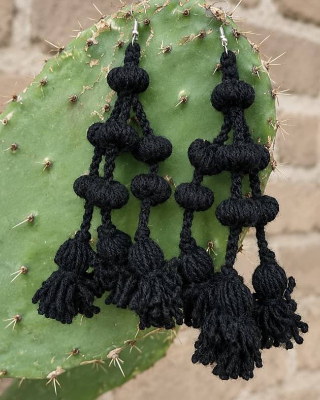 Aretes de Lana - HILO VIDA